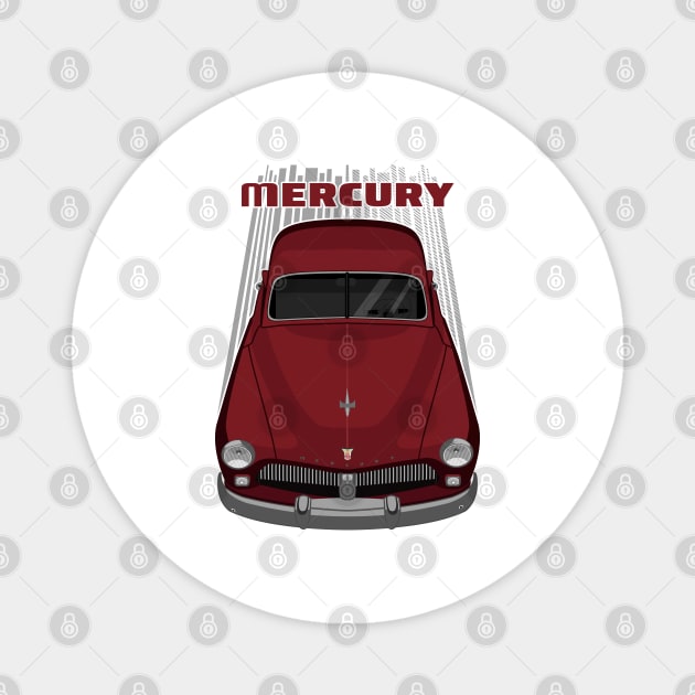 Mercury Coupe 1949 - Maroon Magnet by V8social